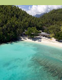 North Island Seychelles beach